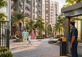 Safe community at new flats for sale in Madipakkam