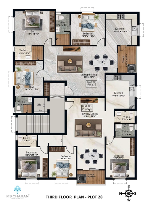 Third Floor Plot